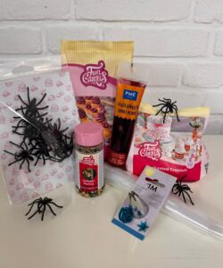 Halloween Bloederige Spinnen Cupcakes Pakket