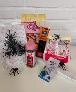 Halloween Bloederige Spinnen Cupcakes Pakket