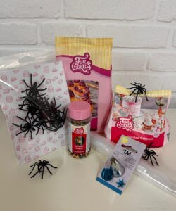 Halloween Spinnen Cupcakes Pakket