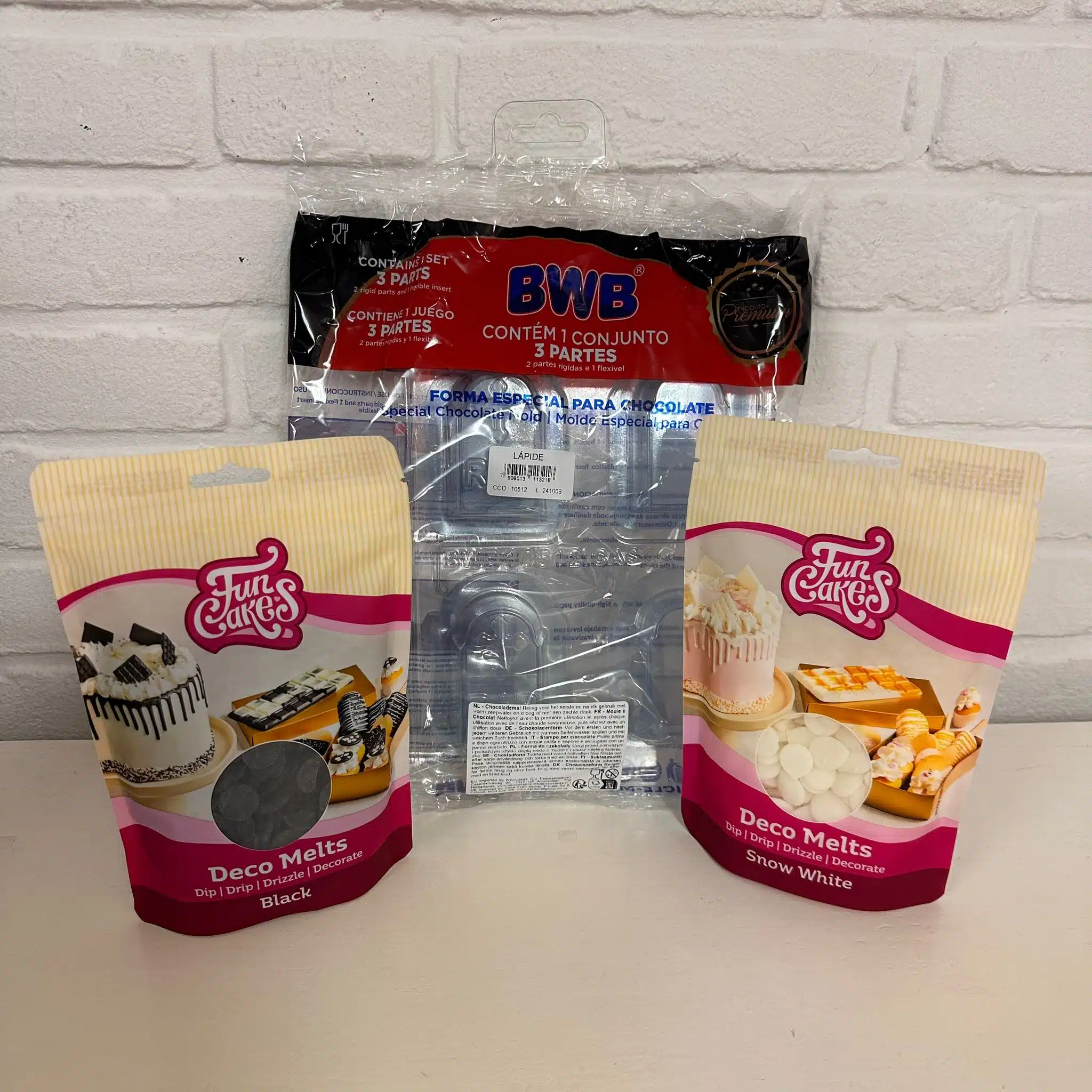 Halloween grafsteen chocolaatjes pakket bij cake, bake & love 5 Halloween grafsteen chocolaatjes pakket