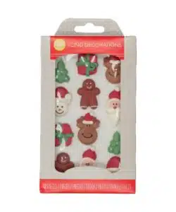 Wilton Royal Icing Decoraties Kerst set/12