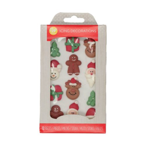 Wilton royal icing decorations christmas set/12 bij cake, bake & love 5