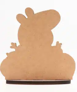 Caketopper peppa big bij cake, bake & love 13