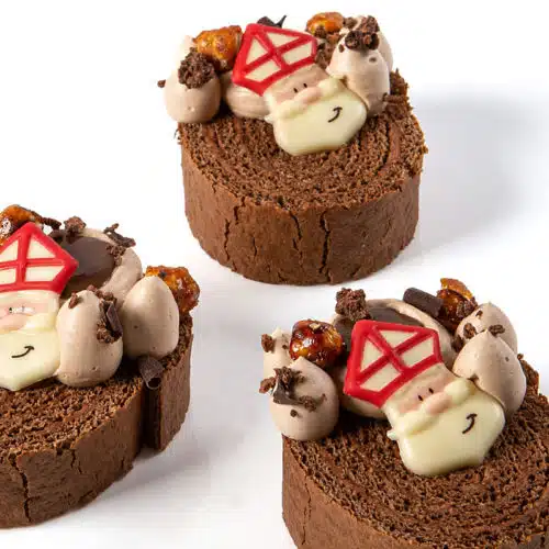 Chocolade sinterklaas hoofdjes 10 stuks - afbeelding 2