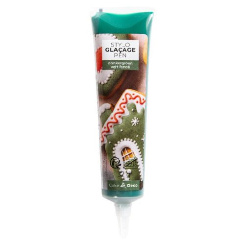 Cakedeco choco pen donker groen 32 gram bij cake, bake & love 5