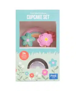 PME Cupcake Set Over the Rainbow 24 cups & 24 prikkers