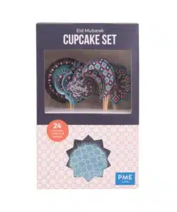 PME Cupcake Set  Eid Mubarak 24 cups & 24 prikkers