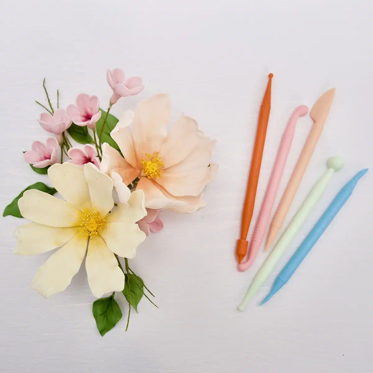 Fmm dubbelzijdige modelling tools set/5 bij cake, bake & love 6 Fmm dubbelzijdige modelling tools set/5 - afbeelding 2