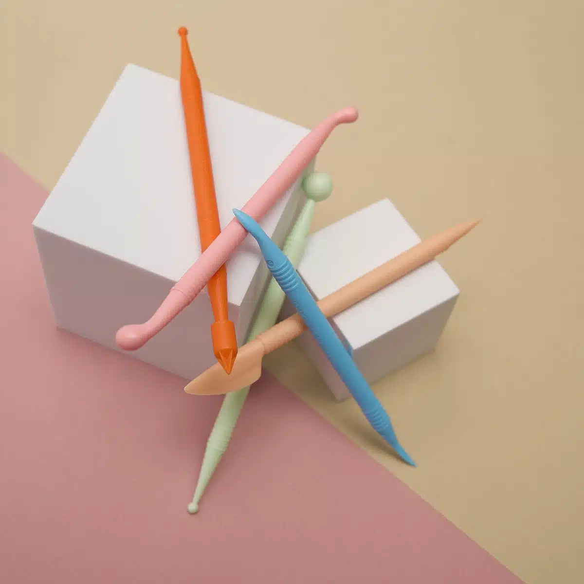 Fmm dubbelzijdige modelling tools set/5 bij cake, bake & love 7 Fmm dubbelzijdige modelling tools set/5 - afbeelding 3