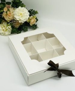 Dessert box patisserie gift box - 24,5 x 24,5 x 10 cm bij cake, bake & love 10