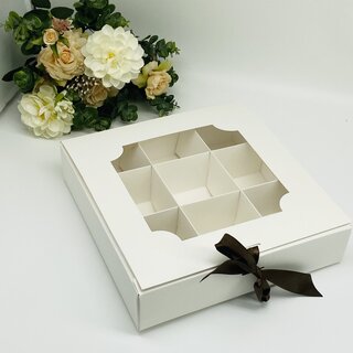 Dessert box patisserie gift box - 24,5 x 24,5 x 10 cm bij cake, bake & love 6