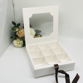 Dessert box patisserie gift box - 24,5 x 24,5 x 10 cm bij cake, bake & love 8