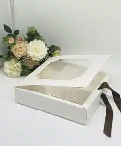 Dessert Box Patisserie Gift Box - 24,5 x 24,5 x 10 cm