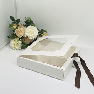 Dessert box patisserie gift box - 24,5 x 24,5 x 10 cm bij cake, bake & love 4