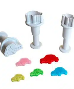 Dekofee Mini Plungers Cars set/3