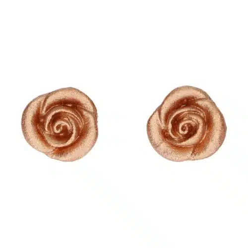 Funcakes marsepein decoratie rozen brons set/6 - afbeelding 2