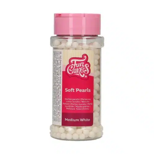 Funcakes suikerparels medium wit 80 g