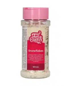 FunCakes Sneeuwvlokken Wit 50 g