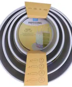 PME Deep Round Cake Pan (7,6 cm hoog) Set/4