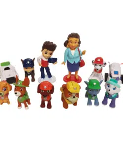 Plastic Decoratieset Paw Patrol set 12