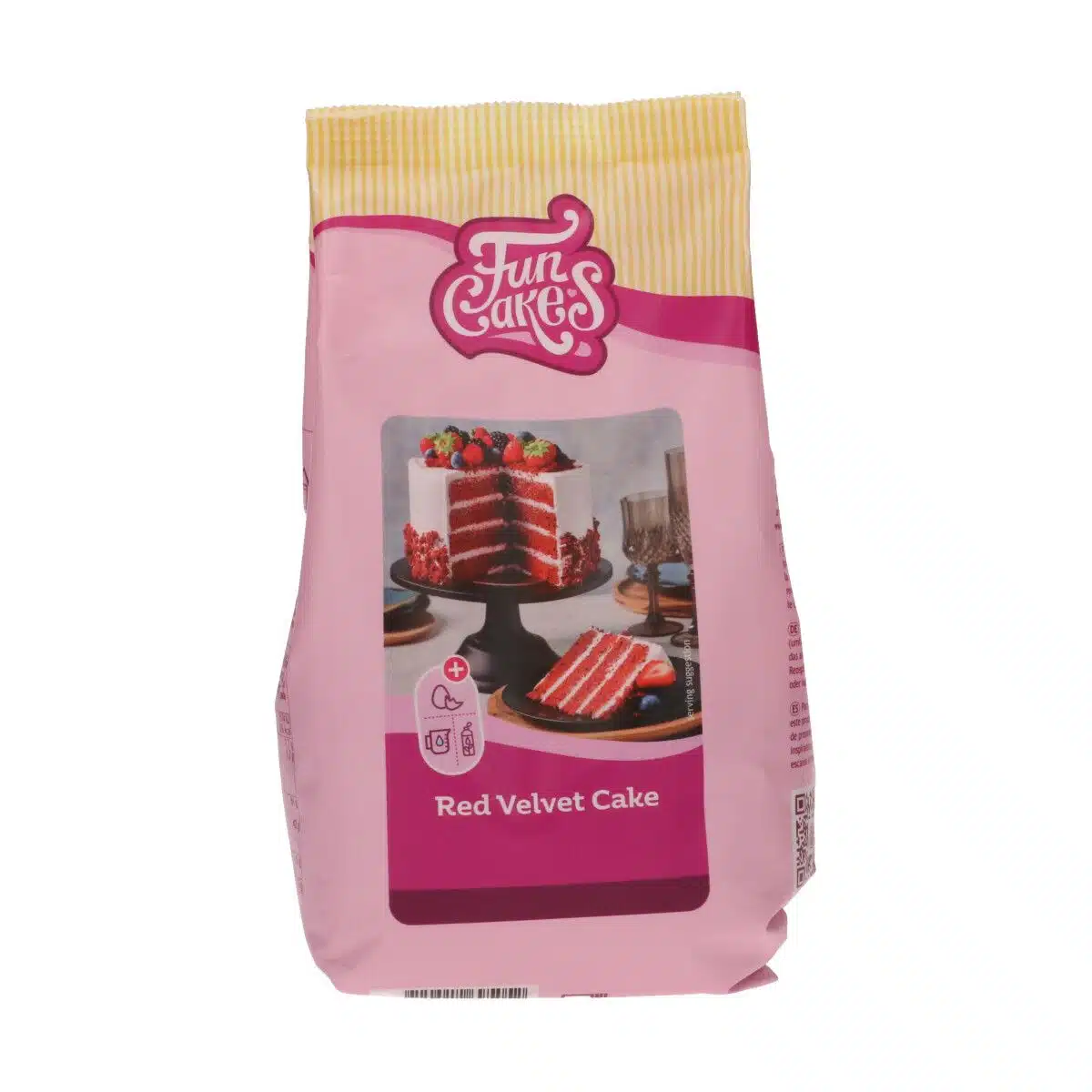 Funcakes mix voor red velvet cake 500 g bij cake, bake & love 5 Funcakes mix voor red velvet cake 500 g