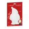 Scrapcooking kerstman chocolade mal bij cake, bake & love 1