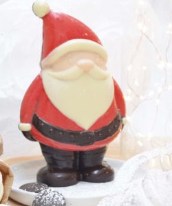 Scrapcooking kerstman chocolade mal bij cake, bake & love 13