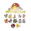 Pokémon taarttopper & cupcake prikkers set – 13 delig bij cake, bake & love 4 Pokémon taarttopper & cupcake prikkers set – 13 delig bij cake, bake & love 3