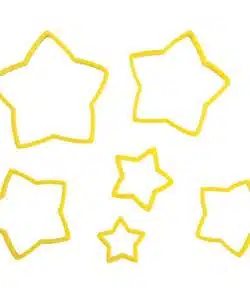 Alternative view of Wilton Star Nesting Perimeter Cutter Set/6