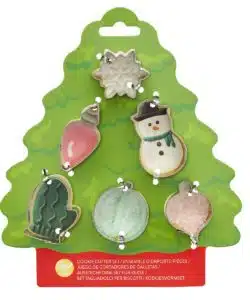 Wilton Koekjes Uitsteker Kerstboom Set/6