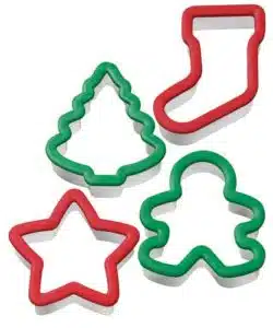 Wilton grippy uitsteker kerstmis set/4 bij cake, bake & love 7