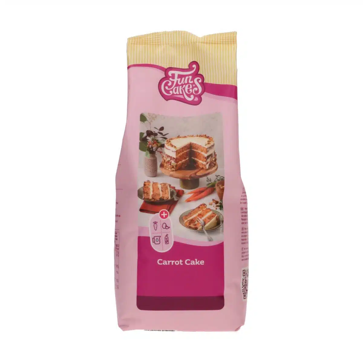 Funcakes mix voor carrot cake 1 kg bij cake, bake & love 5 Funcakes mix voor carrot cake 1 kg
