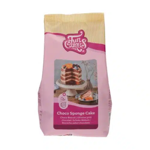 Funcakes mix voor choco biscuit 500 g