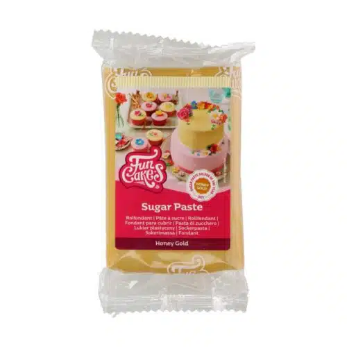 Funcakes rolfondant honey gold 250 g