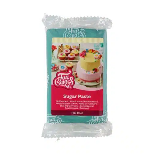 Funcakes rolfondant teal blue 250 g