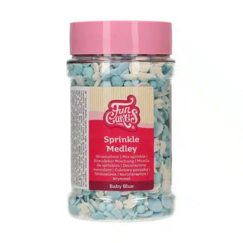 Funcakes sprinkle medley baby blue 180 g