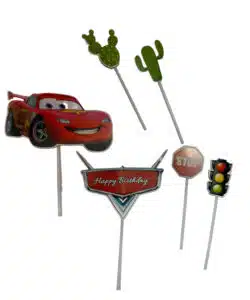 Cars Taarttopper set 6