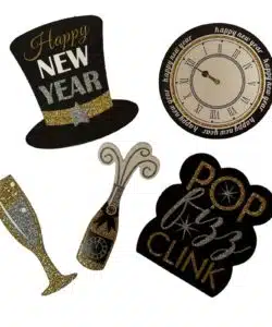 Happy New Year Taarttoppers set 5