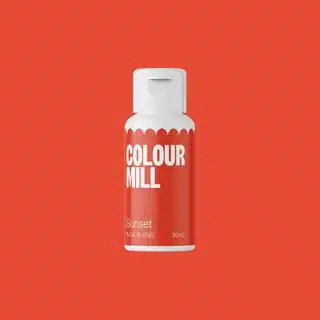 Colour mill - sunset 20 ml bij cake, bake & love 5 Colour mill - sunset 20 ml
