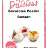 Bake delicious bavaroisepoeder banaan met stukjes chocolade 100 gram tht korting 01-12-2023 bij cake, bake & love 3