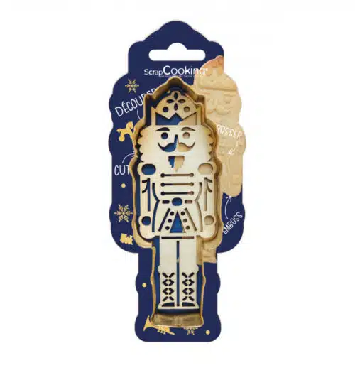 Scrapcooking notenkraker uitsteker + stempel