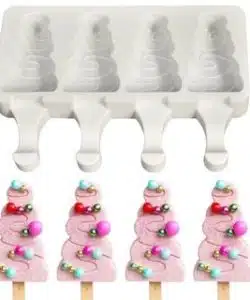Siliconen Mal Kerstboom Cakesicles