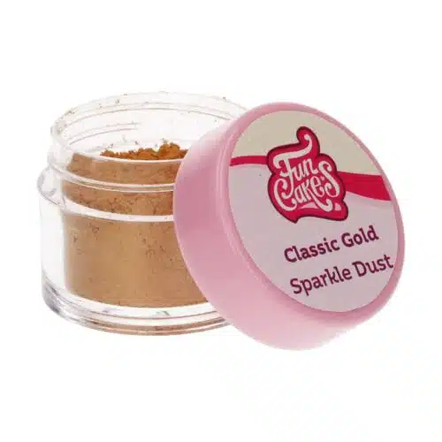Funcakes sparkle dust classic gold - afbeelding 2