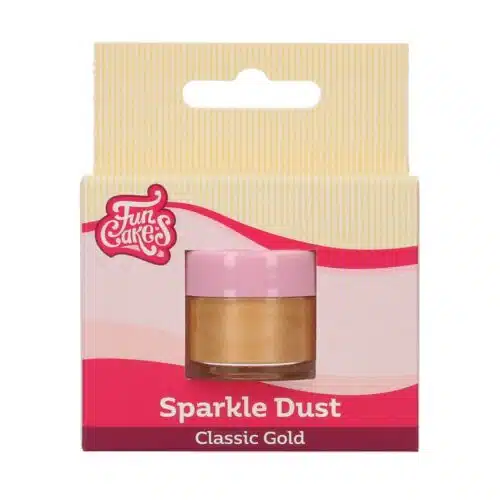 Funcakes sparkle dust classic gold
