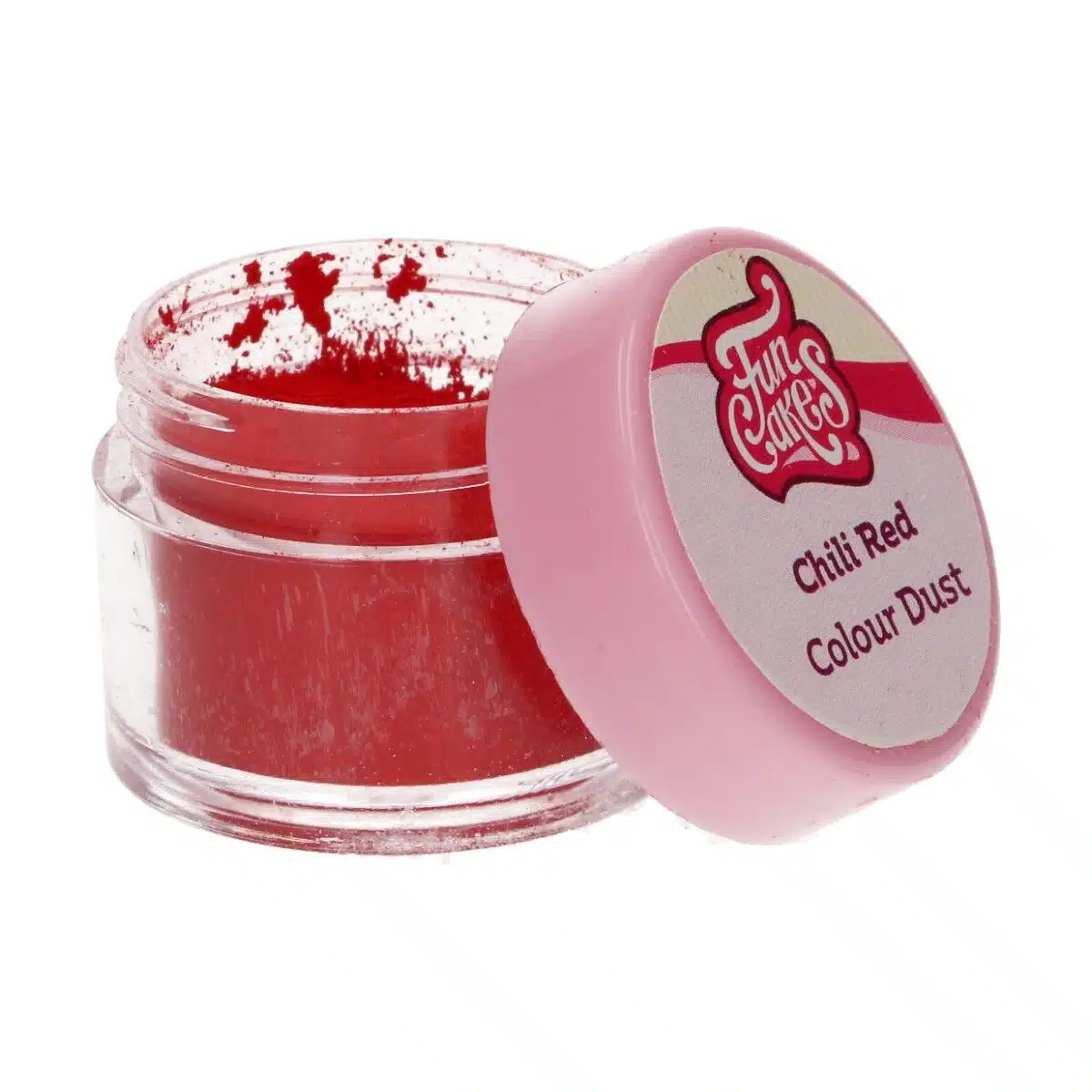 Funcakes colour dust chili red bij cake, bake & love 6 Funcakes colour dust chili red - afbeelding 2