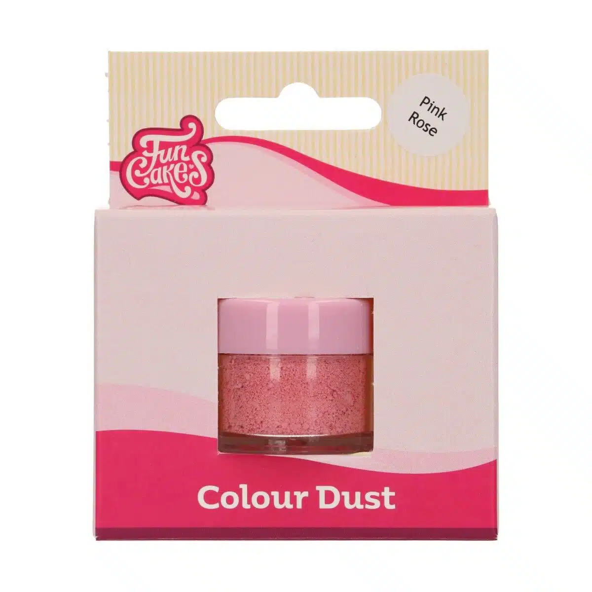 Funcakes colour dust pink rose bij cake, bake & love 5 Funcakes colour dust pink rose