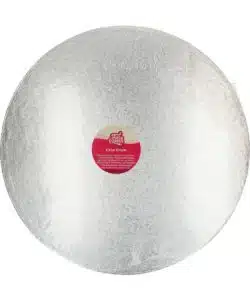 FunCakes Cake Drum Rond Ø50,5 cm- Zilver