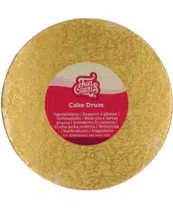 FunCakes Cake Drum Rond Ø20 cm - Goud