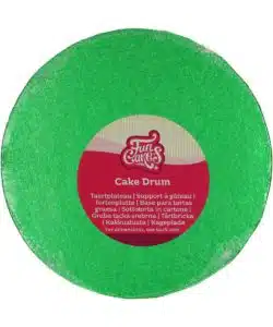 FunCakes Cake Drum Rond Ø20 cm - Groen