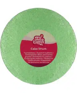 FunCakes Cake Drum Rond Ø20 cm - Licht Groen